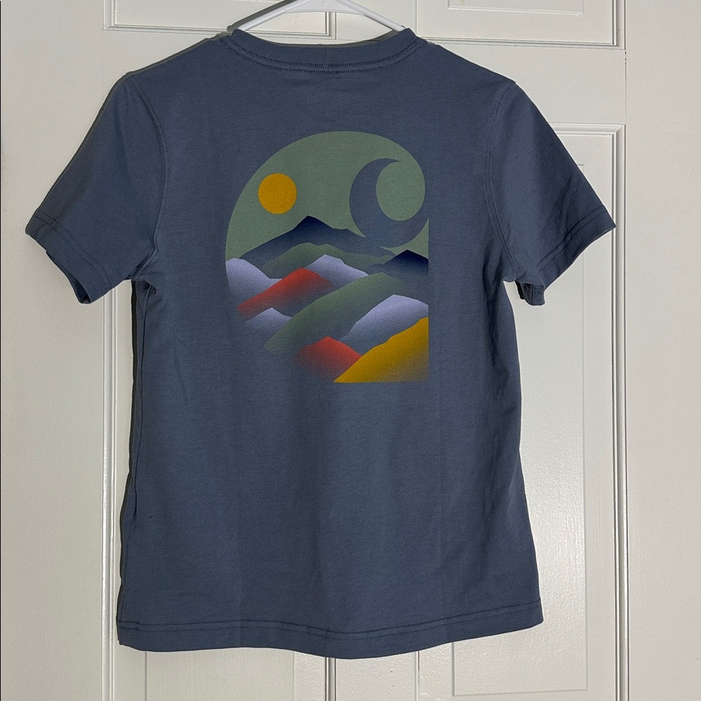 NWT Carhartt Relaxed Fit Lightweight Short Sleeve Pocket Graphic T size XS